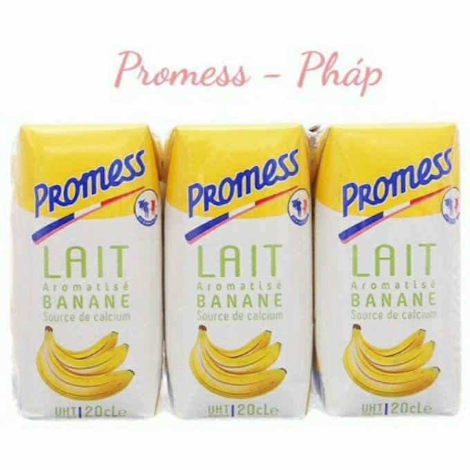 Sữa Tươi PROMESS Hương Hoa Qủa ( sét 1 hộp 200ml ) | BigBuy360 - bigbuy360.vn