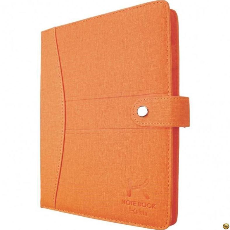 Sổ Bureau gáy cong B5 - 200 trang; MS: 650T [Sổ da cao cấp]