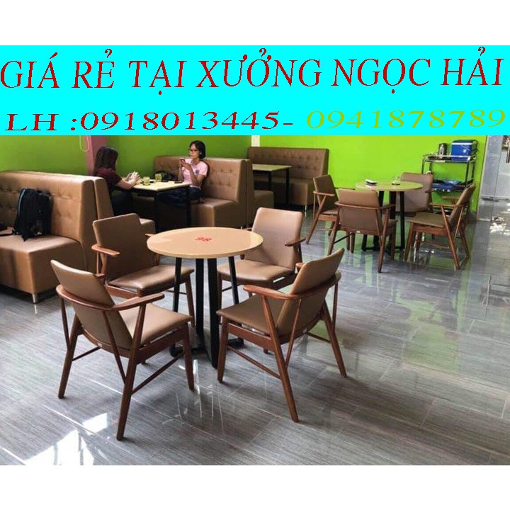 bàn ghế gỗ cafe giá rẻ