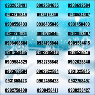 Sim Mobifone đẹp xả kho khuyến mãi