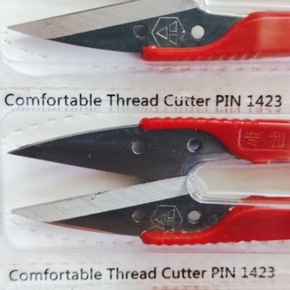 ✂️Kéo bấm chỉ siêu bén nhựa đỏ loại 1