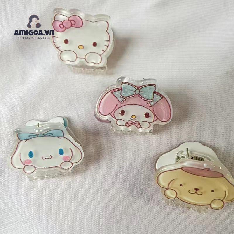✨✨ Kẹp tóc mini họa tiết hoạt hình phong cách Nhật Bản dễ thương cho nữ
