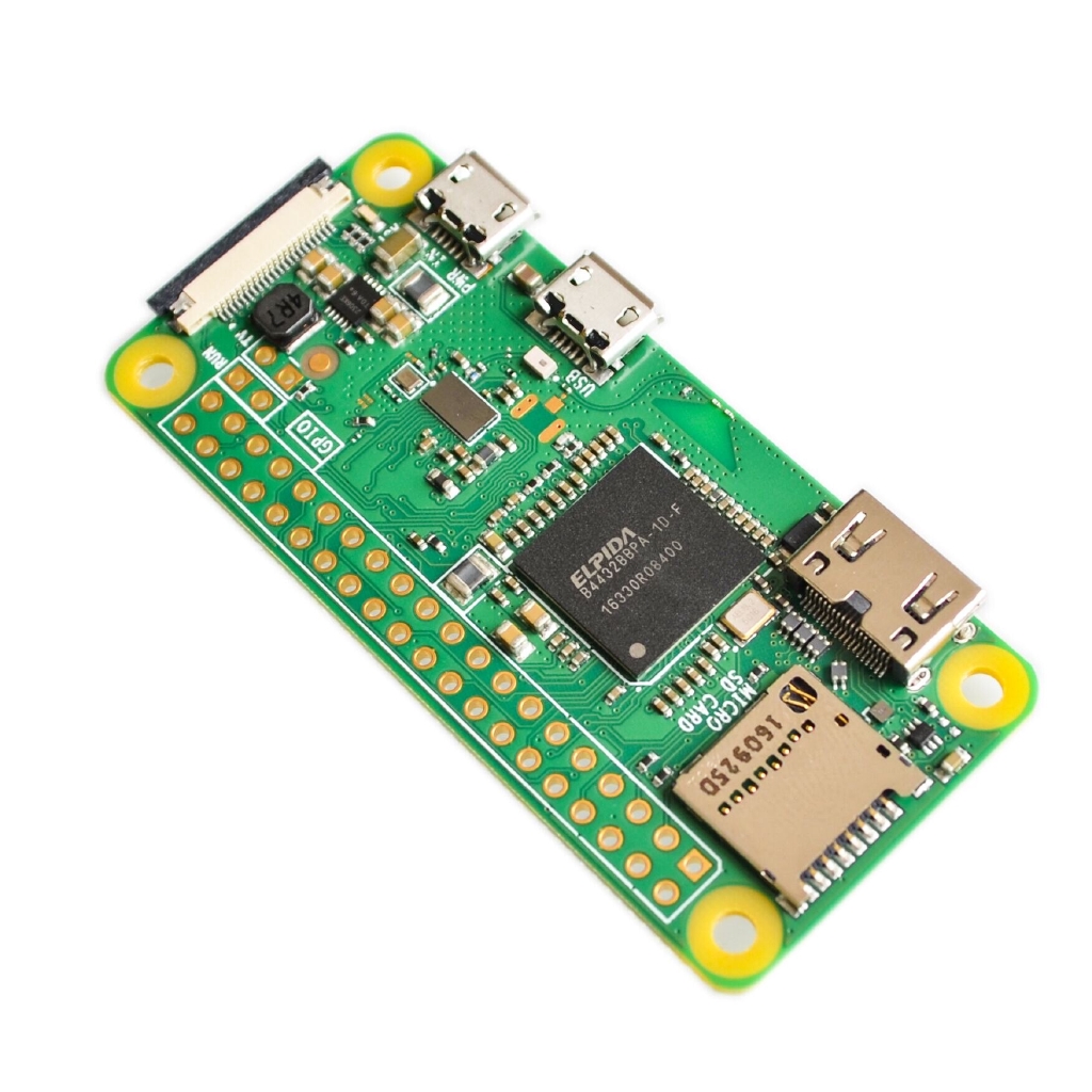 Bo mạch Raspberry Pi Zero W CPU 512MB RAM 1ghz tích hợp WIFI & Bluetooth RPi 0 W tiện dụng