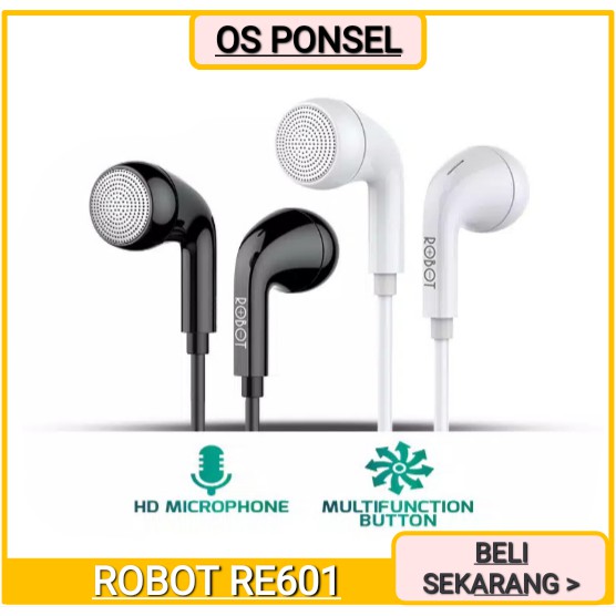 Tai Nghe Nhét Tai Re601 Siêu Nhẹ Thiết Kế Hình Robot Độc Đáo | BigBuy360 - bigbuy360.vn
