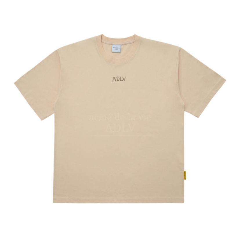 Áo Thun ADLV Glossy Basic - Áo Phông Nam Nữ Local Brand Màu Đen, Be Cotton Co Giãn 2 Chiều  - SUTU