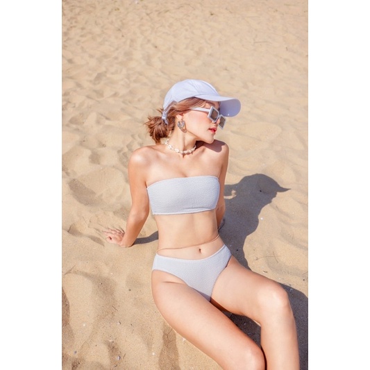 Bikini Hai Mảnh Có Đệm Nâng Ngực Gợi Cảm Màu Sắc Tinh Khiết