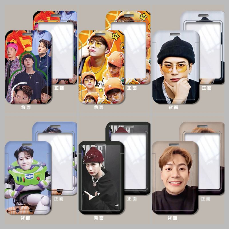 [Với​[Gửi]​ Giá đỡ thẻ​ Dây đeo cổ​ Jackson​ Wang