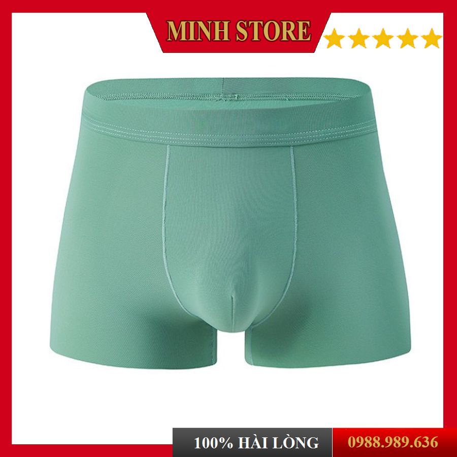 Quần Lót Nam Thun Lạnh Boxer Đúc Lụa, Quần Sịp Nam BOXER Đúc 99% không viền, siêu co giãn SL02 - MS88