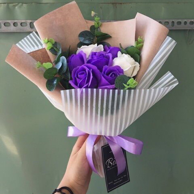 HOA SÁP BÓ 7 BÔNG ( KHÁCH IB MẪU )