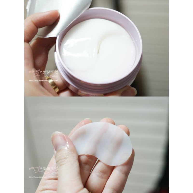 Mặt nạ mắt Petitfee KOELF Pearl & Shea Butter Hydrogel Eye Patch (60 miếng)
