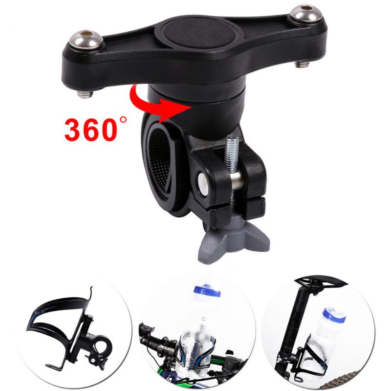 Giá Đỡ Bình Nước Xoay 360 Độ Gắn Ghi Đông Xe Đạp Tiện Dụng