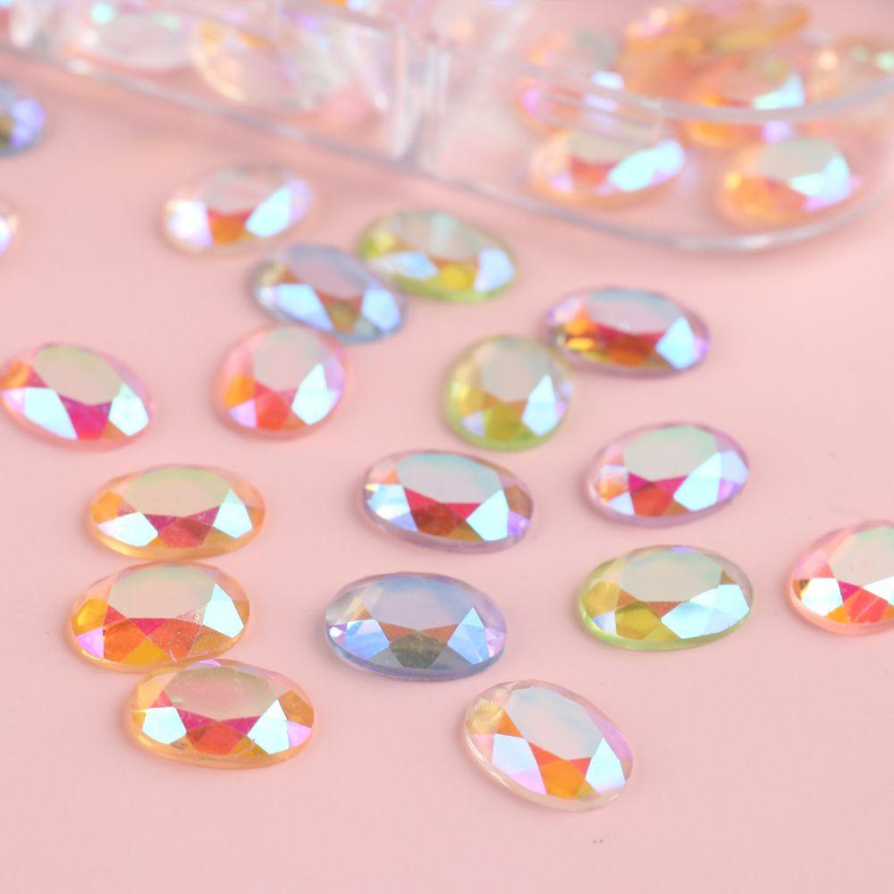 Móng Tay Hình Thoi|Hộp 6 Ngăn Đựng Phụ Kiện Trang Trí Móng Thời Trang|Đồ Trang Trí Móng Tay