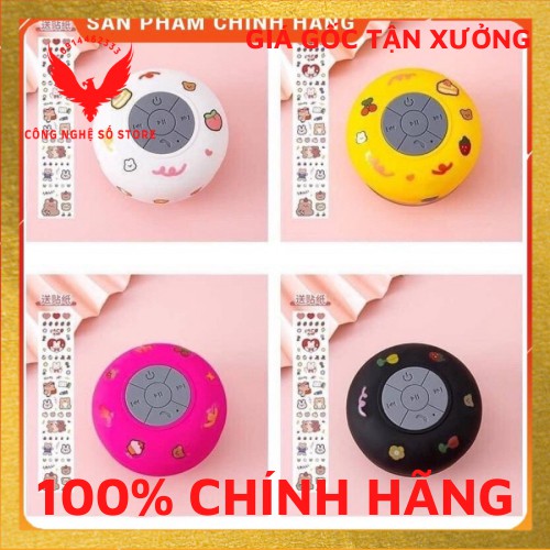 Loa bluetooth không dây, loa nhà tắm, loa chống thấm nước, nhỏ gọn, tiện lợi