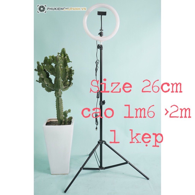 ĐÈN LIVESTREAM, ĐÈN LIVE TREAM 26CM , LIVE STREAM, LIVETREAM, ĐÈN MAKEUP, ĐÈN LED