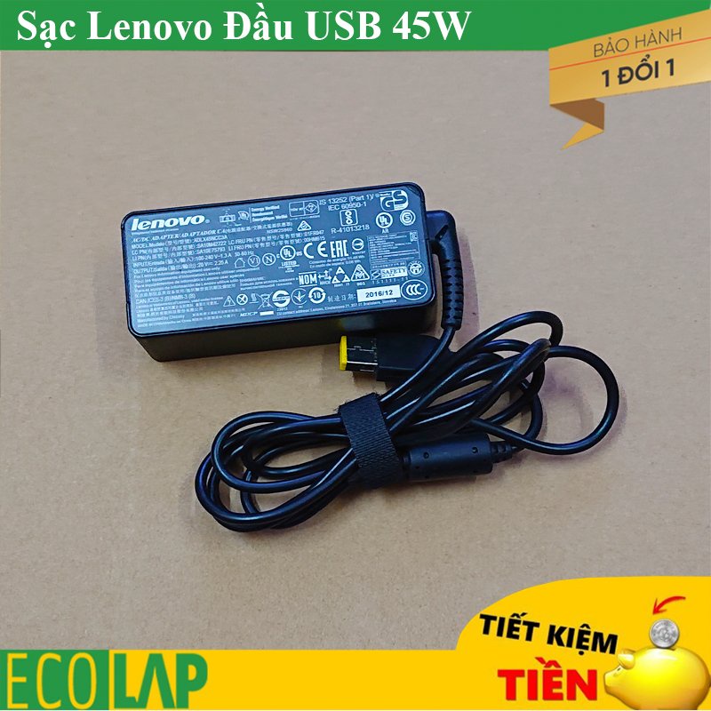 Sạc Laptop Lenovo Thinkpad đầu tròn, đầu vuông USB, đầu Type C cho X230, t430, t410,x220, X1 carbon, t460, t470, t480
