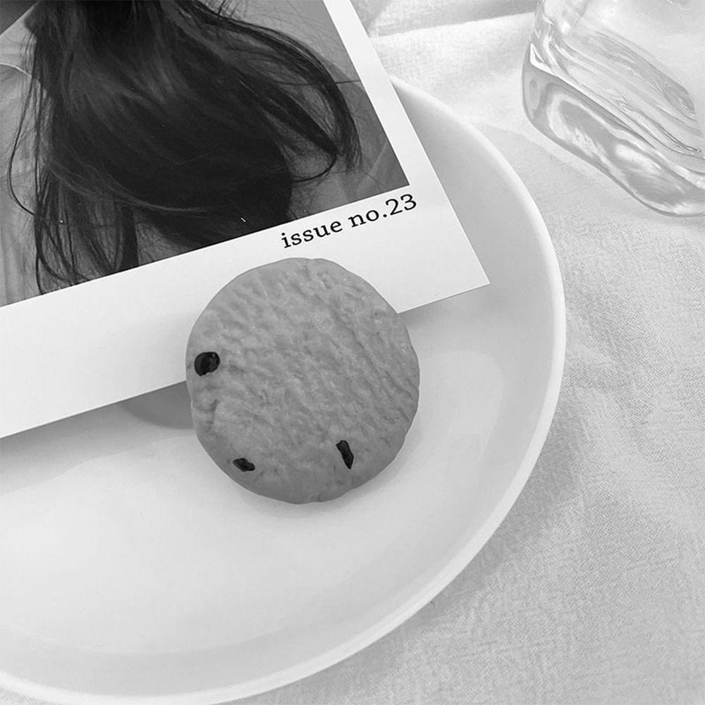 Kẹp Tóc Nhựa Hình Bánh Quy Hoạt Hình Màu Kẹo Ngọt