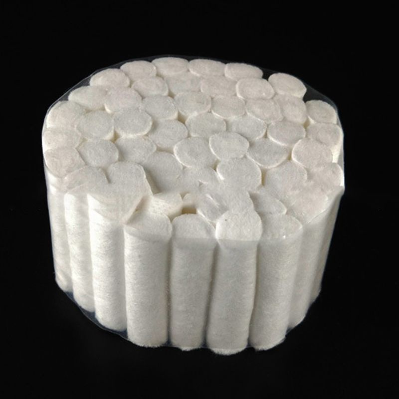 Set 50 cuộn bông gòn trắng thấm hút cao không gây dị ứng cho mũi