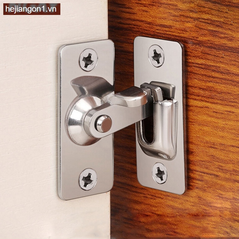 Chốt Cửa Dạng Trượt 90 Độ Kèm Ốc Vít Tiện Dụng