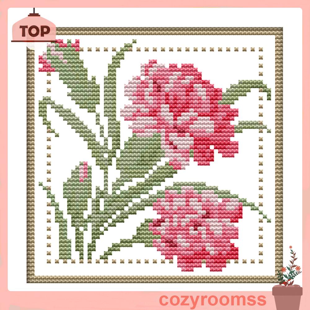 (canvas no printing)  Bộ Tranh Thêu Chữ Thập Họa Tiết Twelve 14ct Độc Đáo Trang Trí Nhà Cửa Diy