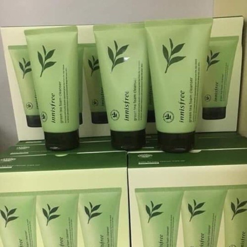 Sữa rửa mặt chiết xuất trà xanh Innisfree Hàn Quốc