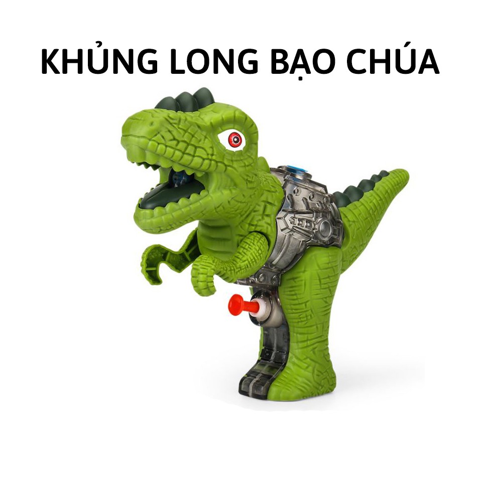Súng nước khủng long phun nước Boba Store Đồ chơi vận động ngoài trời cho bé mẫu 2021 - GIAO MẦU NHẪU NHIÊN