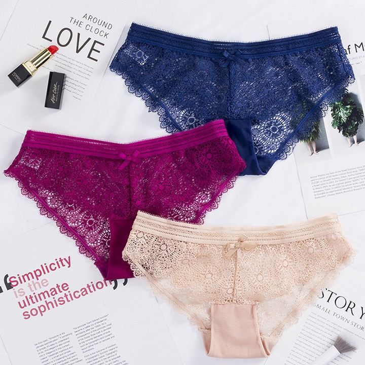 [siêu rẻ] Sét 04 quần lót zen Quảng Châu sexy kháng khuẩn xuất Nhật Q13