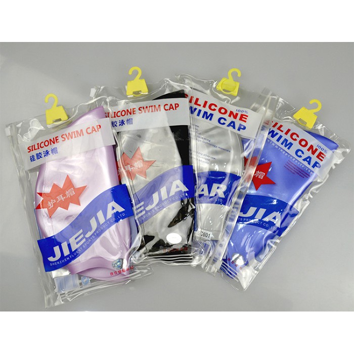 Mũ bơi che tai JIEJIA - Mũ bơi cho người lớn và trẻ em