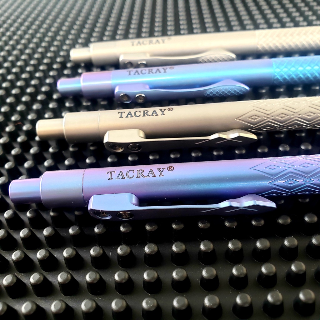 Bút Tacray Titanium cơ chế Clicker - PRE