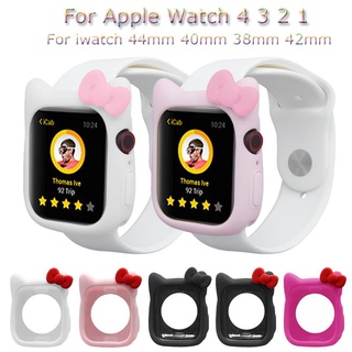 Ốp Bảo Vệ Chống Sốc Họa Tiết Hoạt Hình Cho apple watch 6 iphone 1 2 3 4 5th 40 44mm