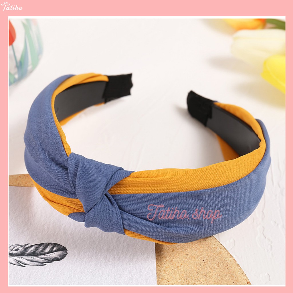 [Hàng Xịn, Giá Tốt] Cài Tóc Băng Đô Vải 2 Màu Phong Cách Hàn Quốc - Mã CT000