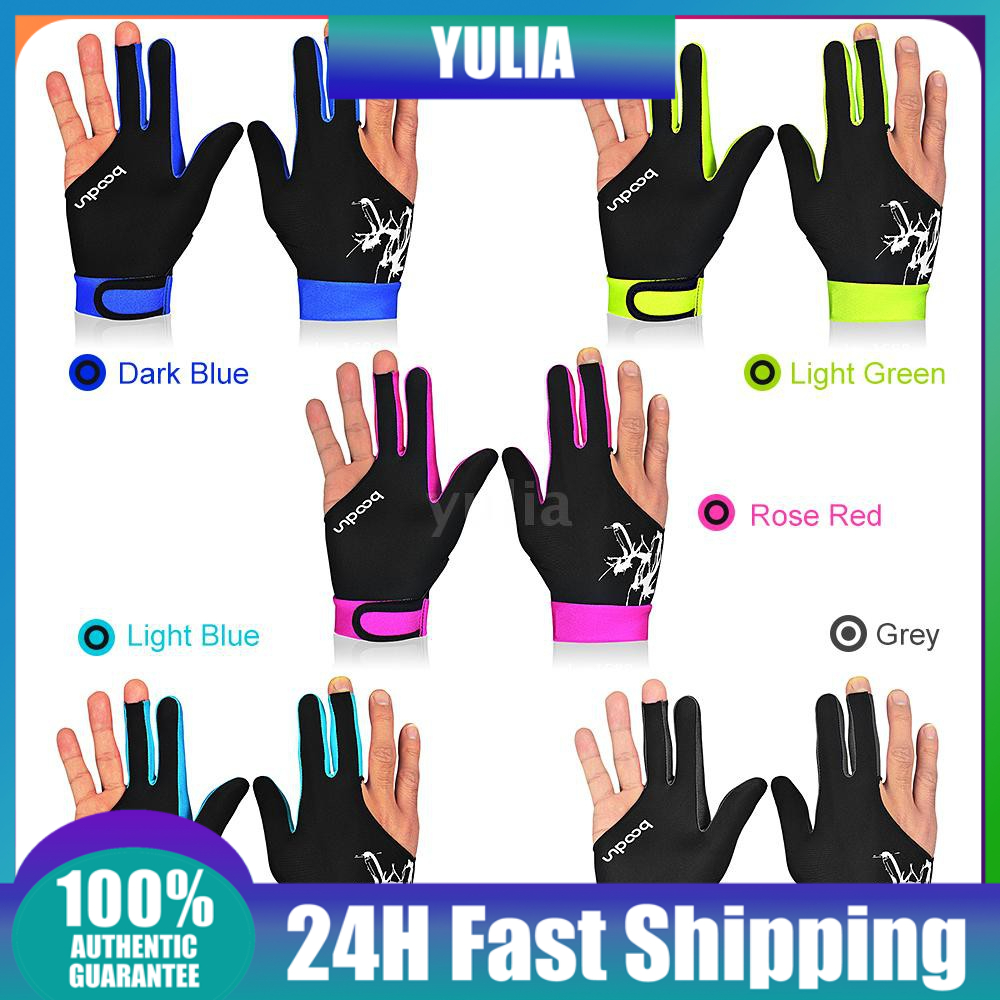 Găng Tay Đánh Bida Hở 2 Ngón Thích Hợp Cho Tay Trái Và Tay Phải