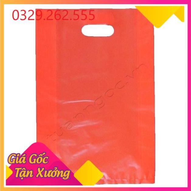 (Sale Khủng)  [Xả hàng] 1Kg túi bóng đỏ, túi nilong đỏ, túi đựng quà, túi bọc hàng loại dai bền đẹp đủ mọi kích thước