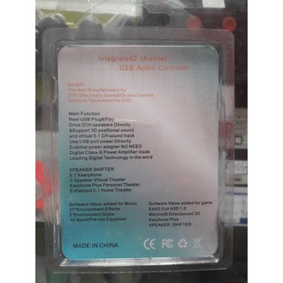 Usb ra sound 2.1 2 lỗ