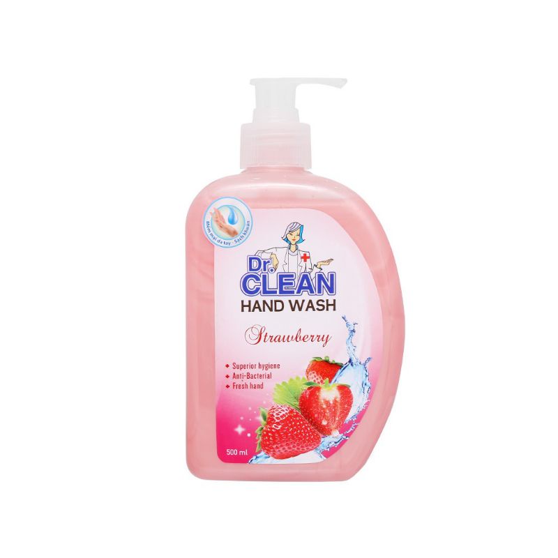 Nước Rửa Tay Diệt Khuẩn - Sạch Da Dr Clean 500ml