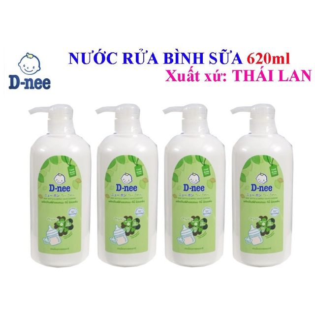Nước rửa bình sữa Dnee Thái Lan (100% chính hãng)