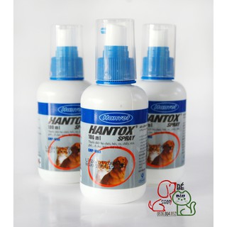 Xịt diệt rận,bọ chét Hantox Spray 100ml