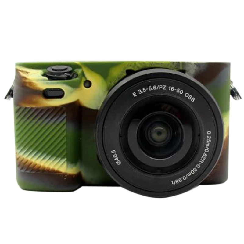 Vỏ máy ảnh cao su silicon mềm cho Sony A6300 ILCE-6300 A6400 ILCE-6400 A6100 ILCE-6100