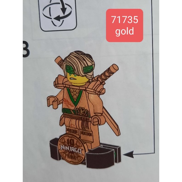 Xếp hình lego nhân vật trong set 71708 , 71735