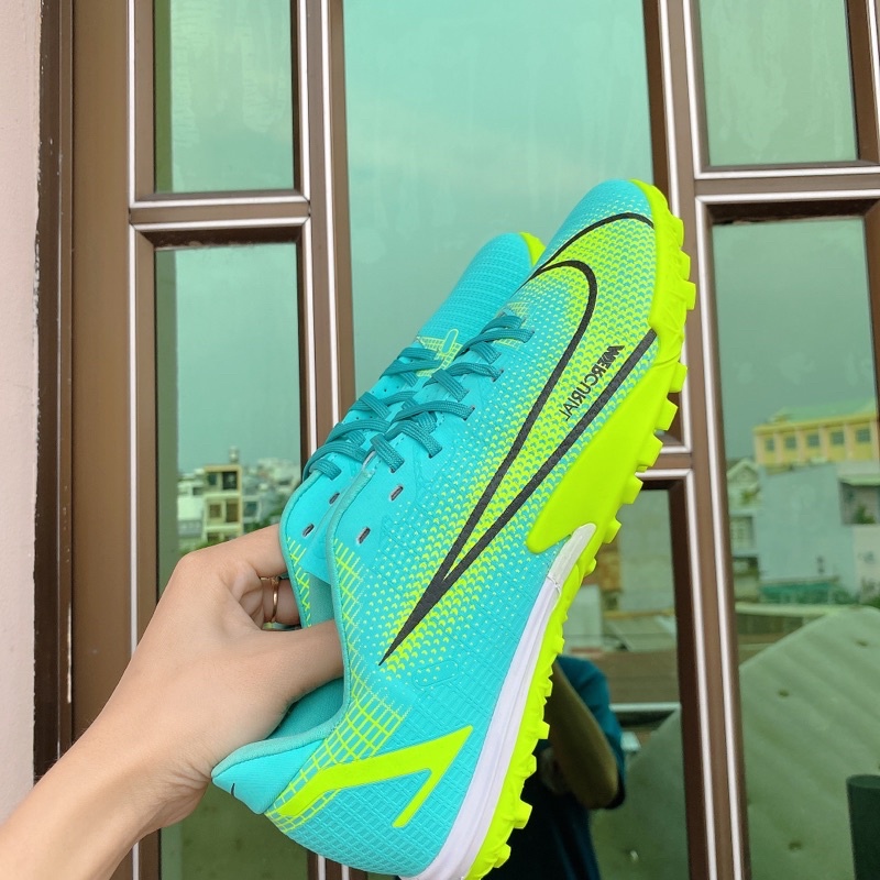 Giày đá bóng Mercurial Vapor 14 Academy TF ( Xanh ngọc )