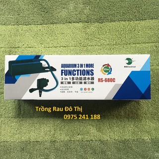 MÁY BƠM LỌC NƯỚC BỂ CÁ RS-680C