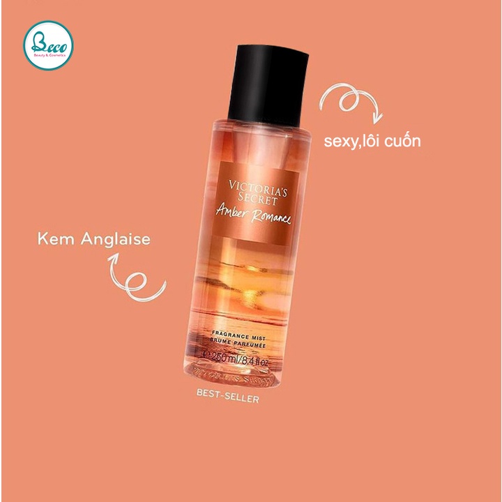 Xịt Thơm Body Mist Victoria’s Secret Set 2 Chai 75ml [BECO - BC1326]