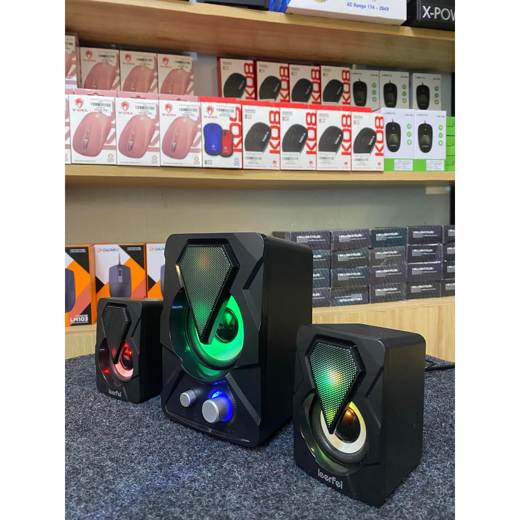 Loa Vi Tính 2.1 YST-1306 Bass Siêu Trầm - Led RGB
