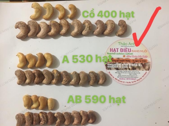 1kg Hạt điều rang muối loại 1 | BigBuy360 - bigbuy360.vn