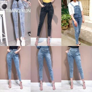 Quần jean cao cấp siêu co dãn