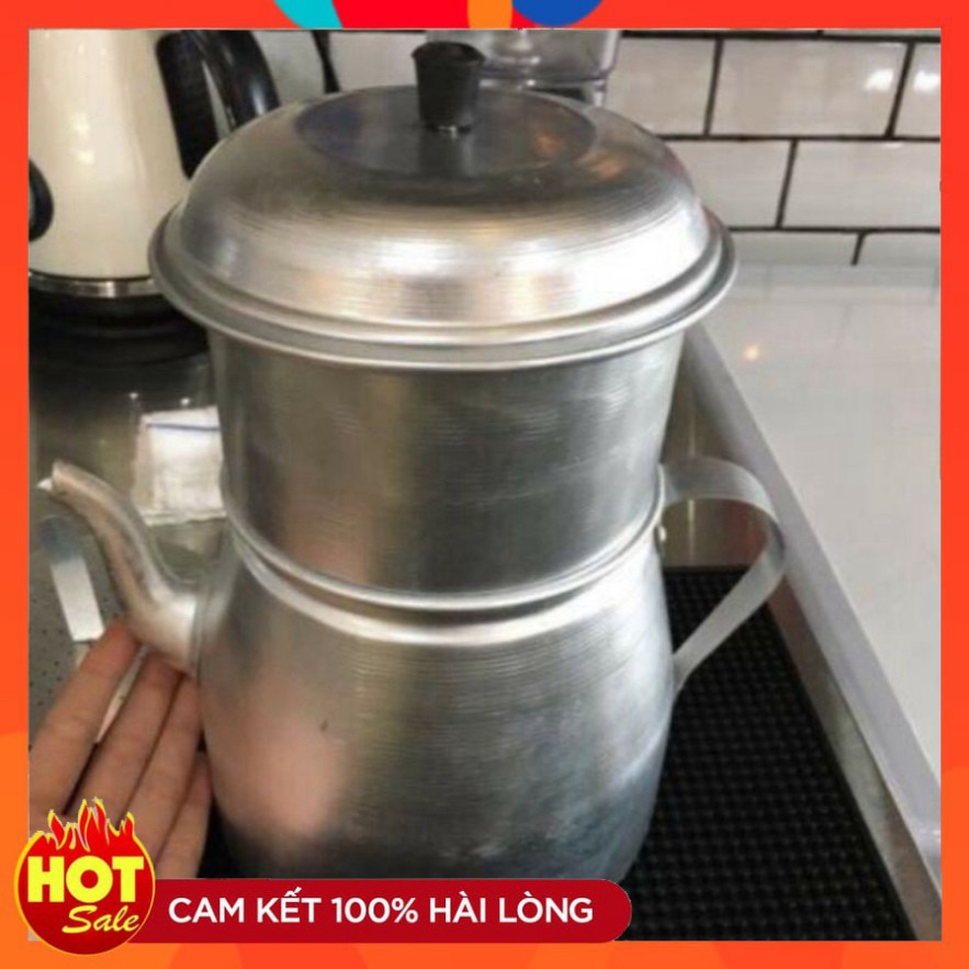 Phin cafe Nhôm Cỡ vừa 150g , Có Ấm