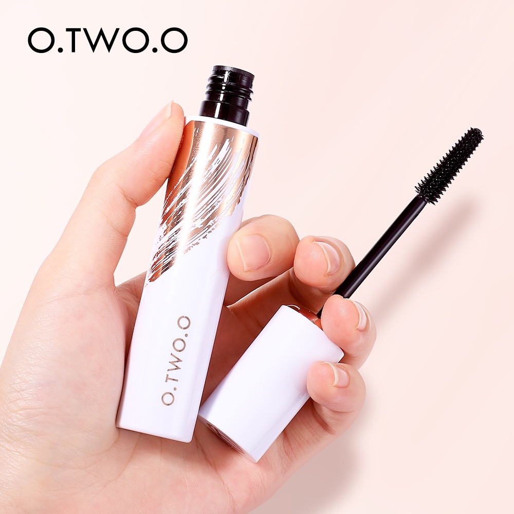 Mascara O.TWO.O sợi lụa 4D làm dài mi không thấm nước lâu trôi 47g