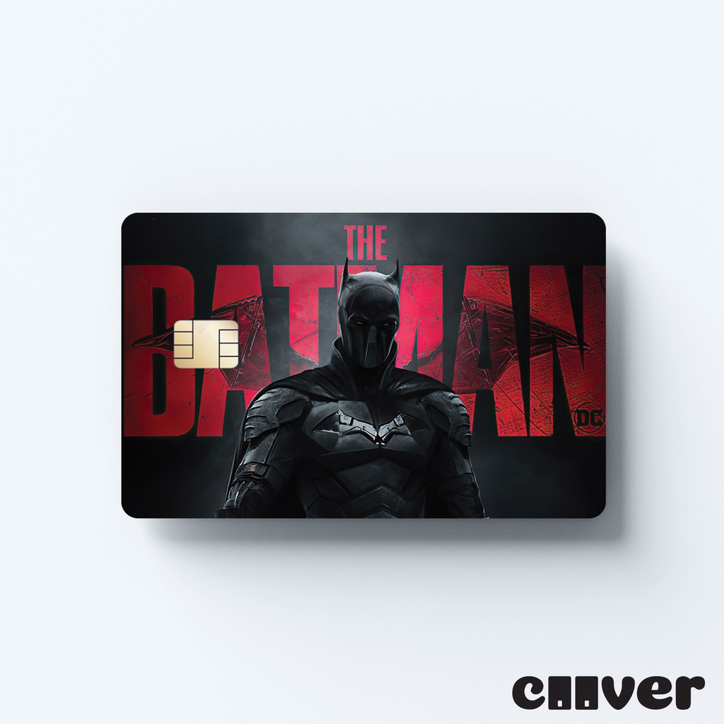 BATMAN - Miếng dán thẻ FREESHIP – Miếng dán thẻ ngân hàng/thẻ ATM, thẻ chung cư, thẻ thang máy, thẻ gửi xe,... COOVER