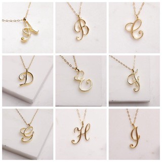 Vòng cổ chữ cái tên theo yêu cầu A đến R