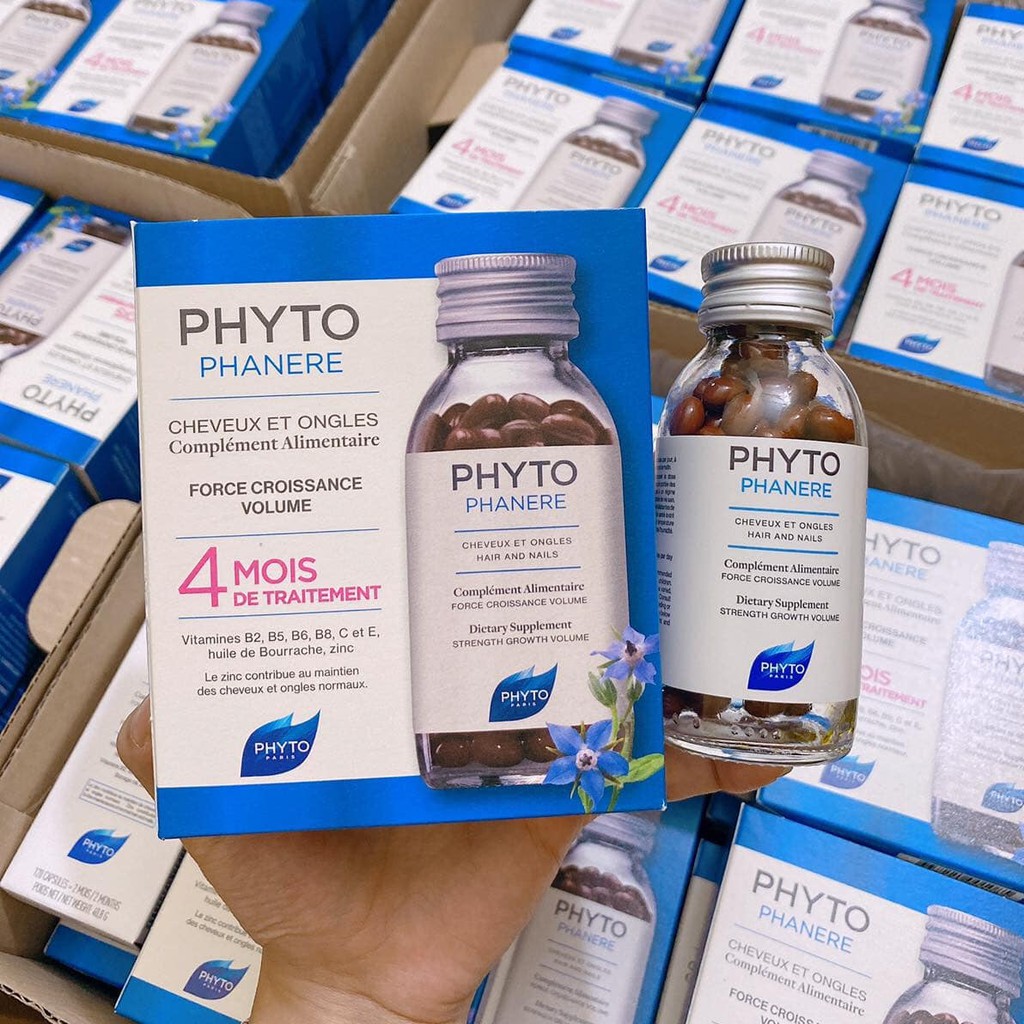 Viên Uống Mọc Tóc Phyto Pháp - Viên Uống Ngăn Rụng Tóc Pháp | Thế Giới Skin Care