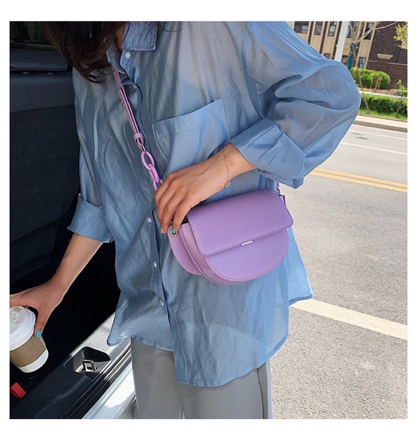 Túi đeo chéo hình bán nguyệt xinh xắn - ST243